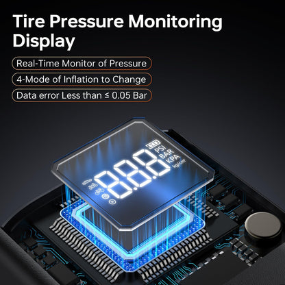 Стартерно устройство 4 в 1 high power jump starter за кола, 99800 mAh