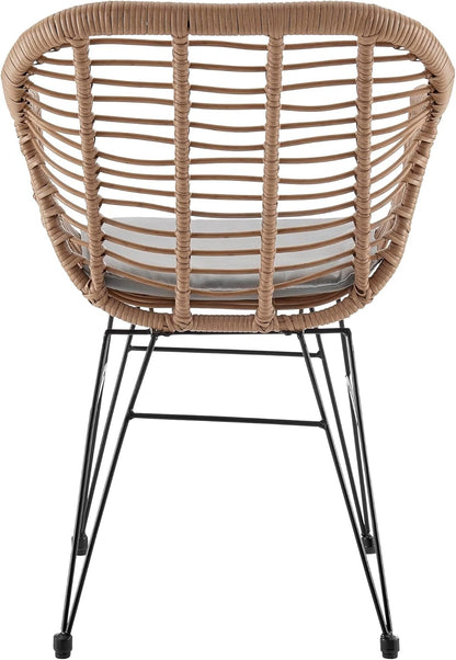 Градински комплект маса с 2 стола Bora