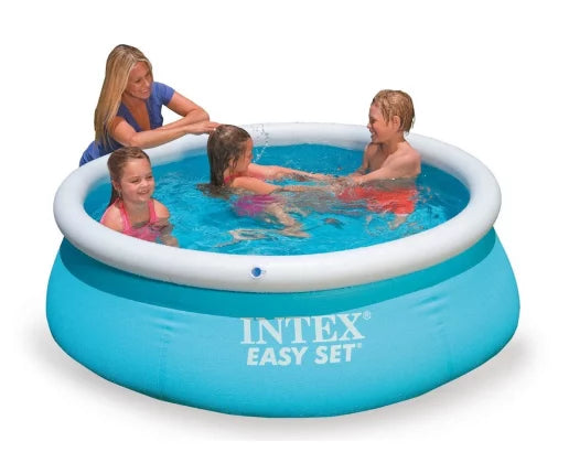 Надуваем Басейн INTEX EASYSET 183х51см