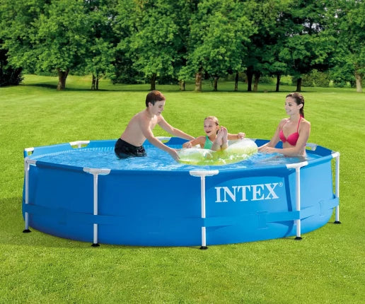 Сглобяем басейн INTEX с метална рамка 305 х 76 см