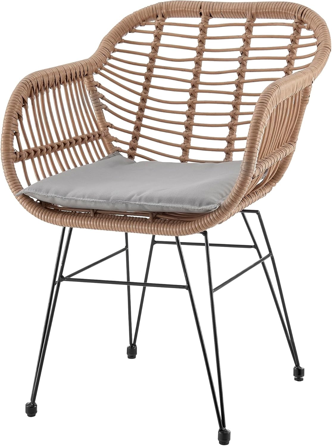 Градински комплект маса с 2 стола Bora