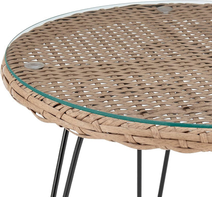 Градински комплект маса с 2 стола Bora