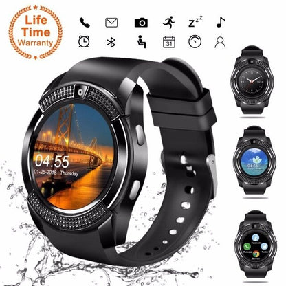 Смарт часовник Smart watch V8 с bluetooth и SIM карта