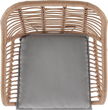 Градински комплект маса с 2 стола Bora