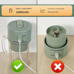 Зареждане на изображението в браузъра на галерията, Безжичен преносим мини блендер - шейкър чаша - Oferti4ka.com