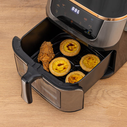 Уред за готвене без мазнина AirFryer Sonymax  SN 80185, 10 литра, 3000W