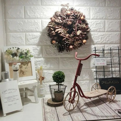 Самозалепващ се тапет с 3D ефект тухли | BRICKS - 5 бр