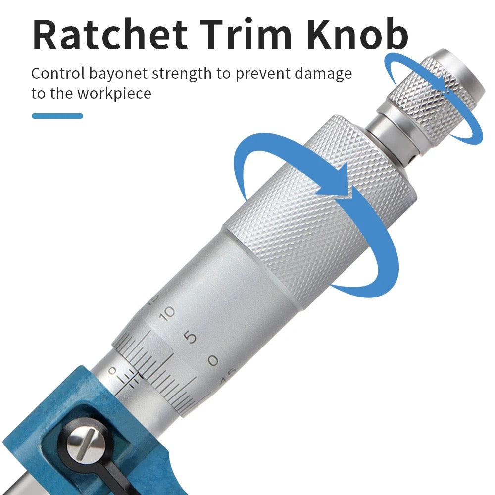 Професионален Микреметър, 0-25мм