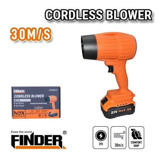 Акумулаторна духалка за листа FINDER, прах и др., Батерия 4Ah