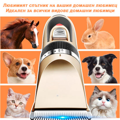 Комплект машинка за подстригване на домашни любимци | GULAMACHINE