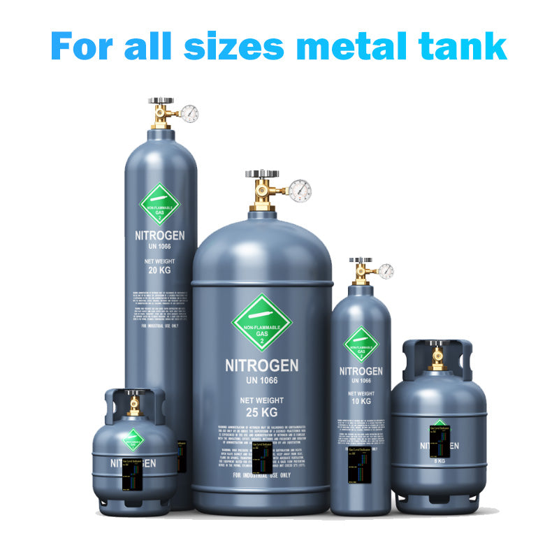 Магнитен индикатор за измерване на газ в газови бутилки