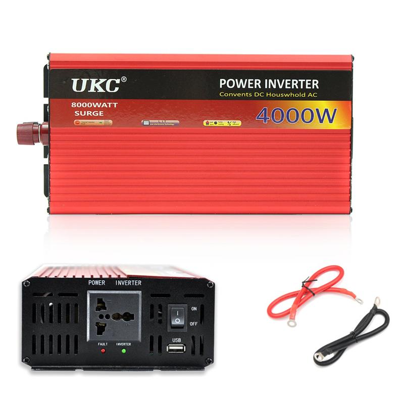Инвертор на напрежение UKC 4000W 24V / 220V