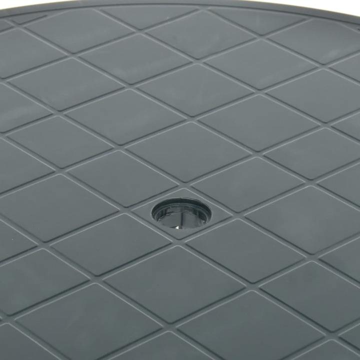 Пластмасова кръгла маса, Ф80, зелена