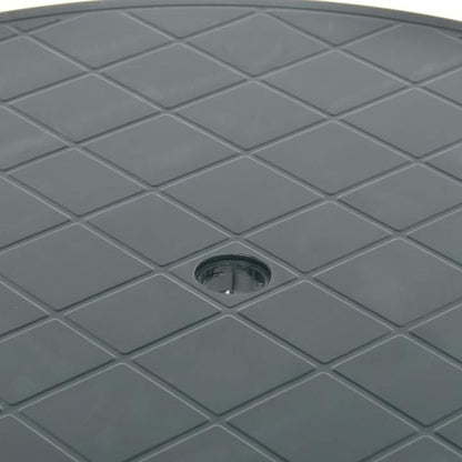 Пластмасова кръгла маса, Ф80, зелена