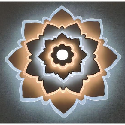 LED плафониера "Flower" – 97W, 9000lm
