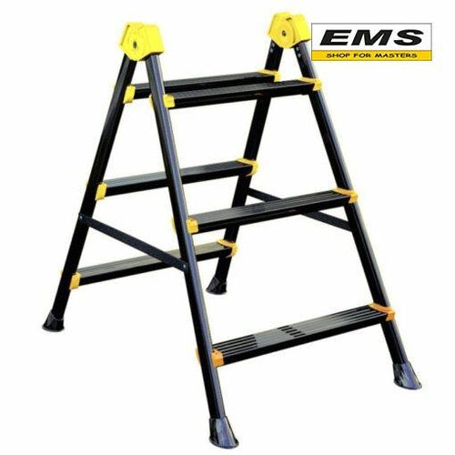 Двустранна метална стълба Eurostep Lepus 2×3 стъпала