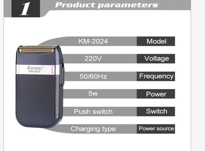 Шейвър за бръснене Kemei KM 2024