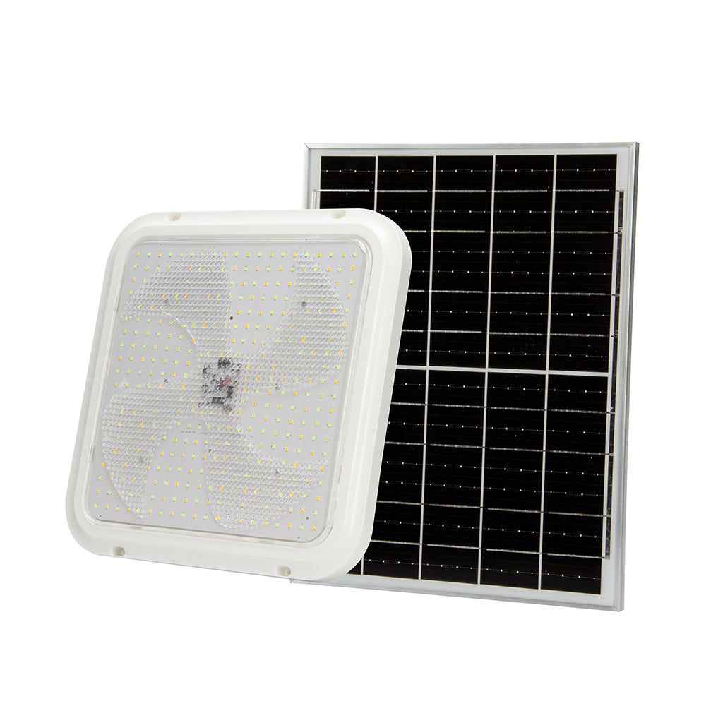 Соларна LED лампа за таван Jortan 100W с  отделен панел