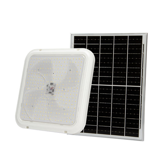 Соларна LED лампа за таван Jortan 100W с  отделен панел