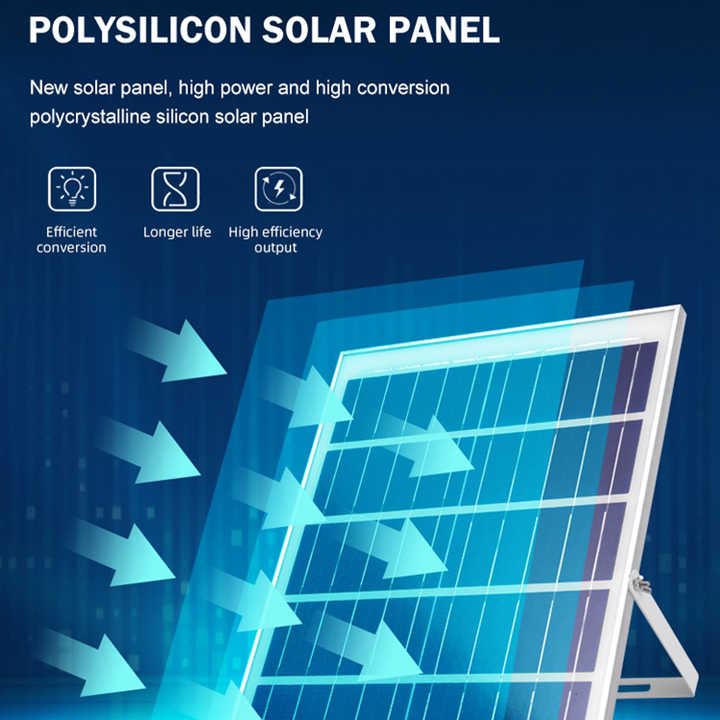 Соларна LED лампа за таван Jortan 100W с  отделен панел