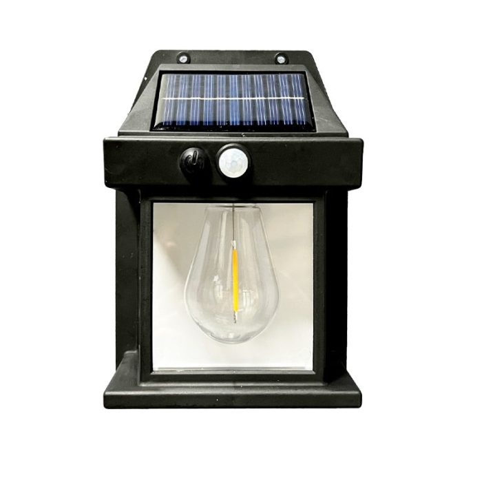 2бр Външна Соларна Лампа със Сензор за Движение COBA®