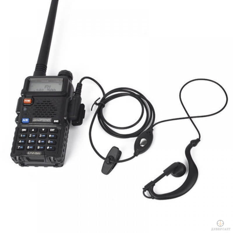 Допълнителна хендсфри слушалка за радиостанция Baofeng hed-5R 6R И ДР