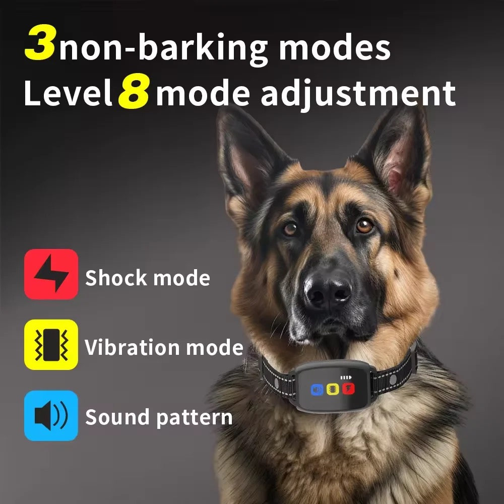 Smart нашийник за обучение на кучета срещу лаене