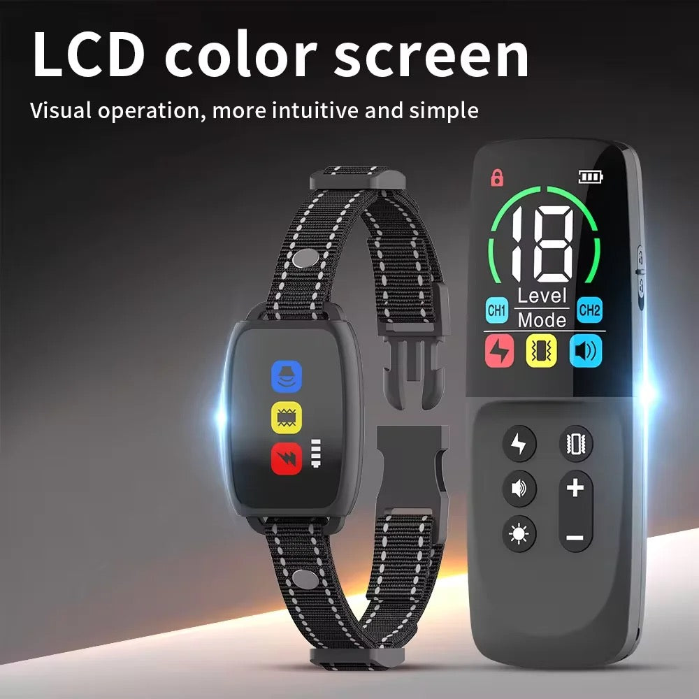 Smart нашийник за обучение на кучета срещу лаене