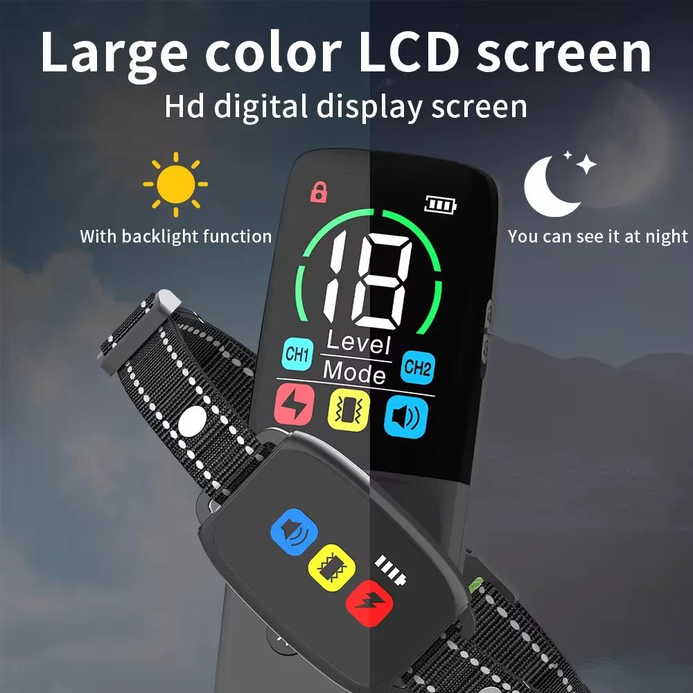 Smart нашийник за обучение на кучета срещу лаене