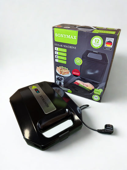 Грил скара Sonymax SN 9005 с незалепващо  покритие, 2000W