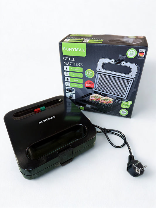 Грил скара Sonymax SN 9006 с незалепващо покритие, 2000W