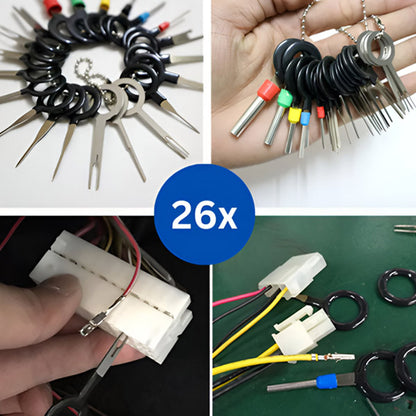 Комплект инструменти за отстраняване на клеми (26 бр.) | TERMITOOL