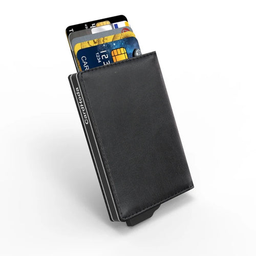 Кожен твърд калъф с RFID защита