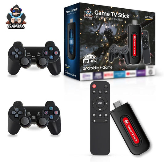 Безжична конзола Game Stick Q9Pro с Android 16 40000+ игри