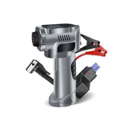 Преносим въздушен компресор jump starter, 8000mAh