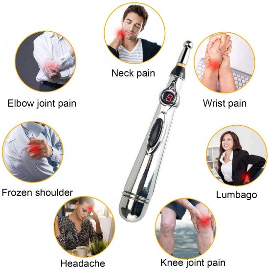 Акупунктурна писалка за масаж MERIDIAN ENERGY MASSAGER PEN W-912