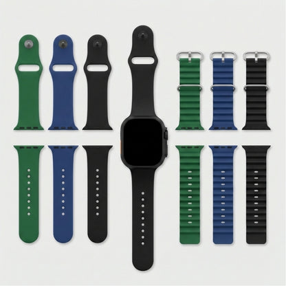 Смарт часовник Ultra 2.0 със 7 каишки