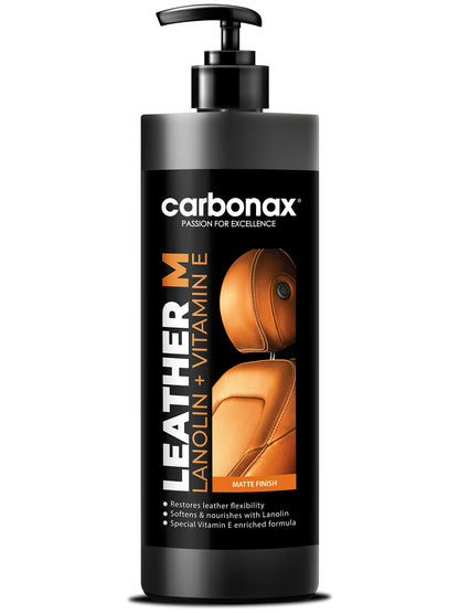 Подхранващ крем за авто кожа carbonax 500ml