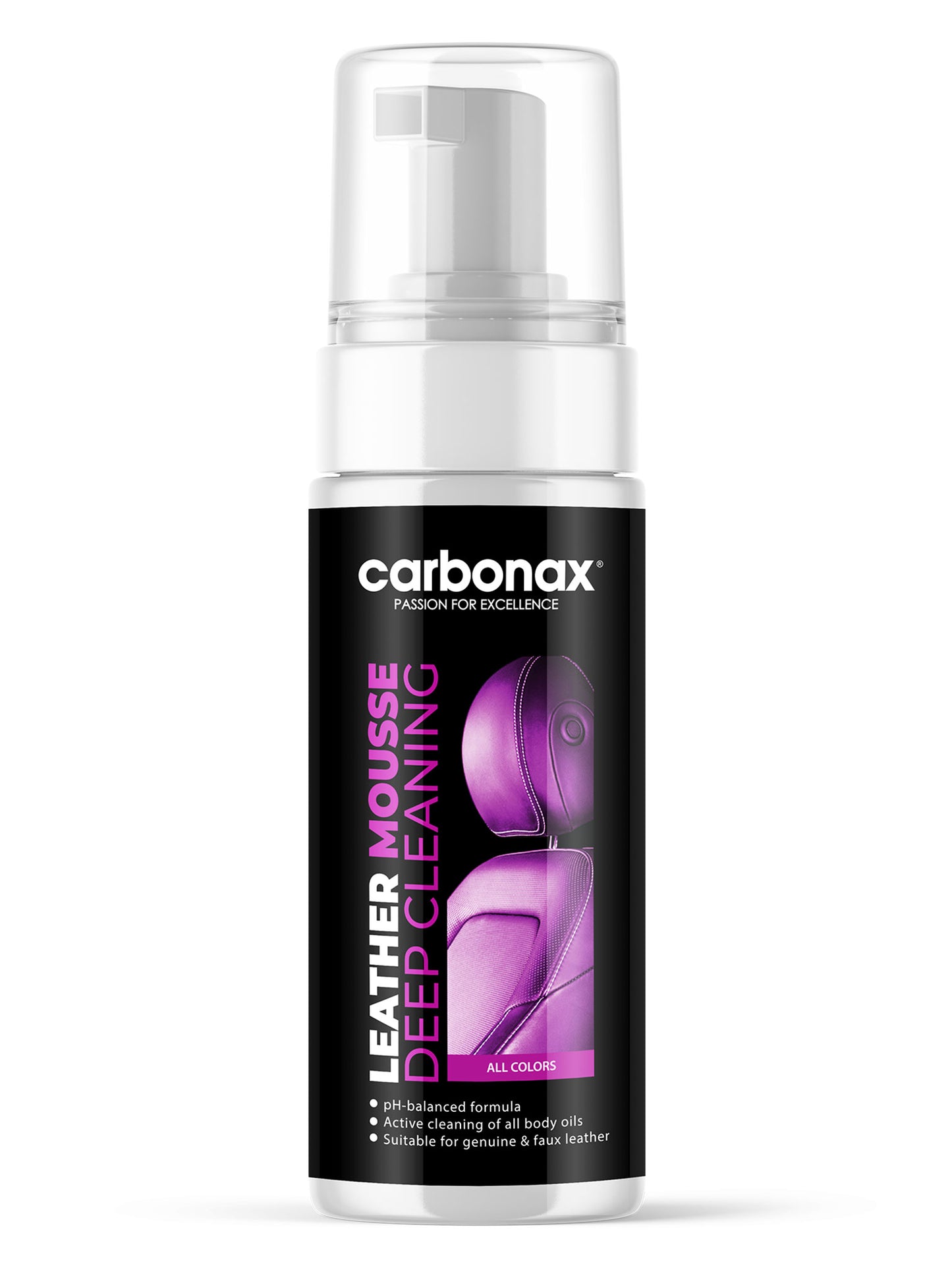 Почистваща пяна за кожени салони Carbonax 150ml