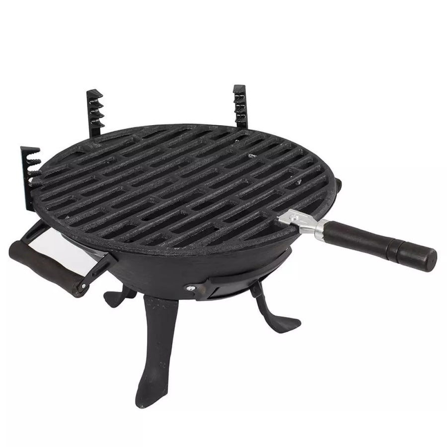 Чугунено барбекю за дървени въглища - ø30 см.