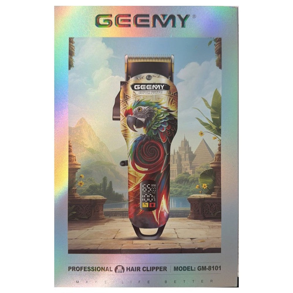 Професионална машинка за подстригване Geemy GM-8101 Parrot