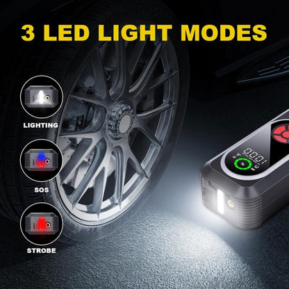 Стартер за автомобил с компресор 4в1