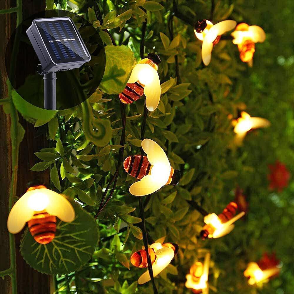 Декоративни соларни лампи за градина  Пчелички