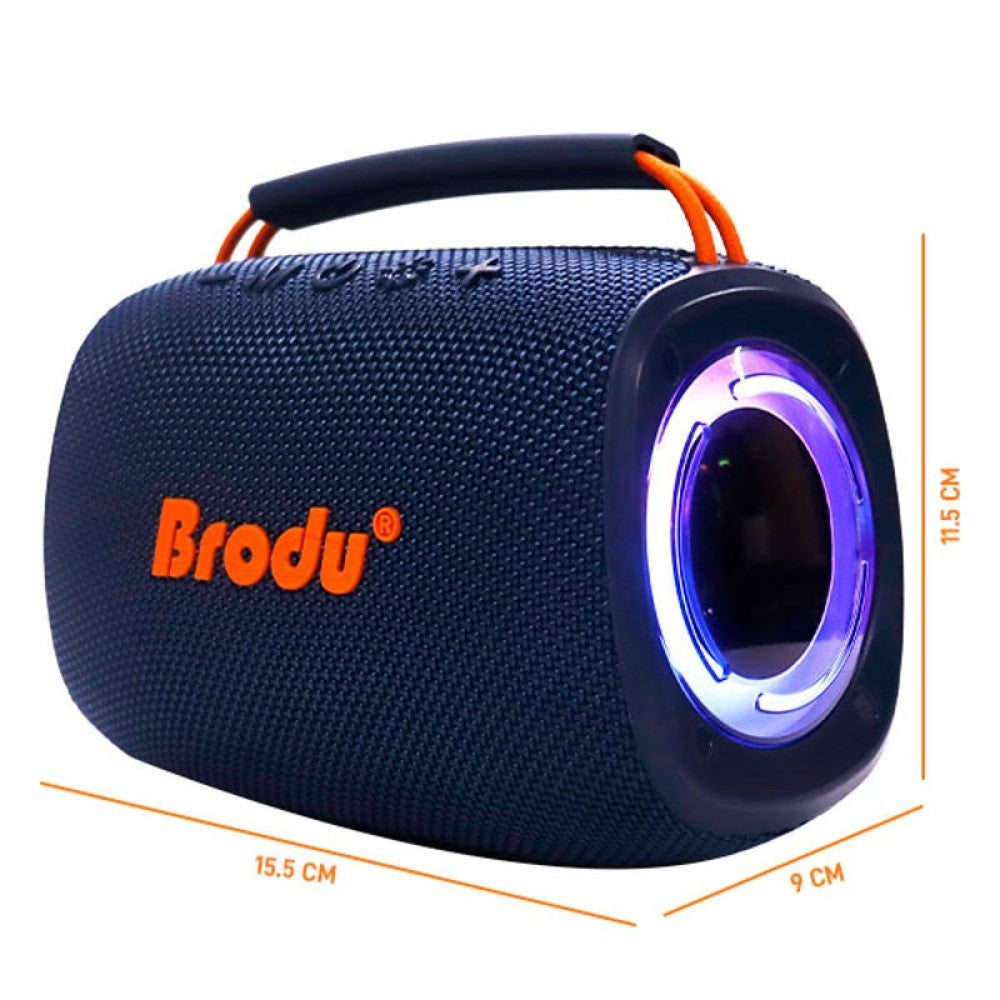 Bluetooth колонка Brodu с RGB LED светлини