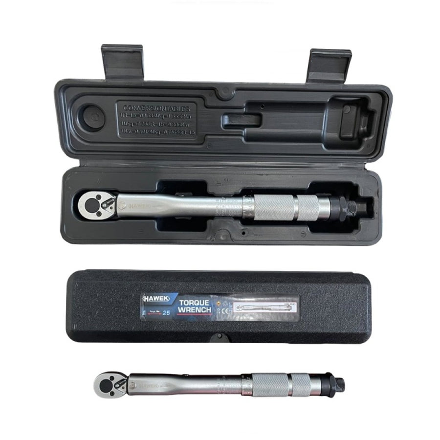 Динамометричен ключ 1/4'' 5 - 25 Nm HAWEK