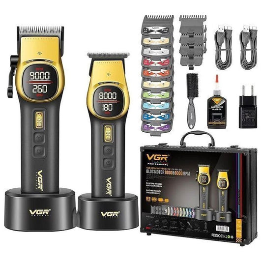 Комплект машинки за подстригване и контури-GoldSeries