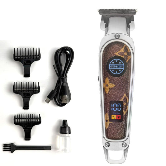 Машинка за подстригване Geemy GM-8097 с дигитален дисплей