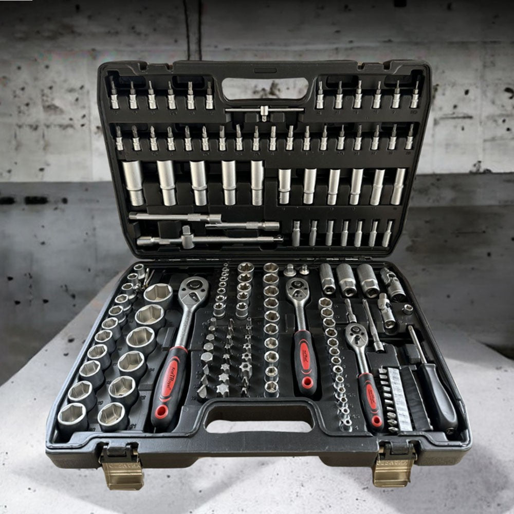 КУФАР С ИНСТРУМЕНТИ 172Ч UKC ГЕДОРЕ С 3БР ТРЕСЧОТКА