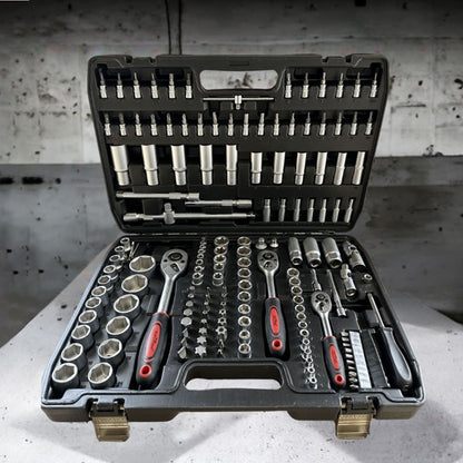 КУФАР С ИНСТРУМЕНТИ 172Ч UKC ГЕДОРЕ С 3БР ТРЕСЧОТКА