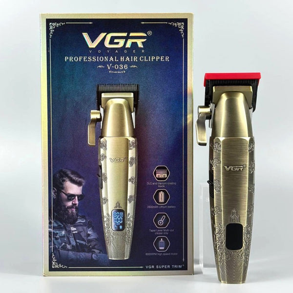 Професионална машинка за подстригване VGR V-036